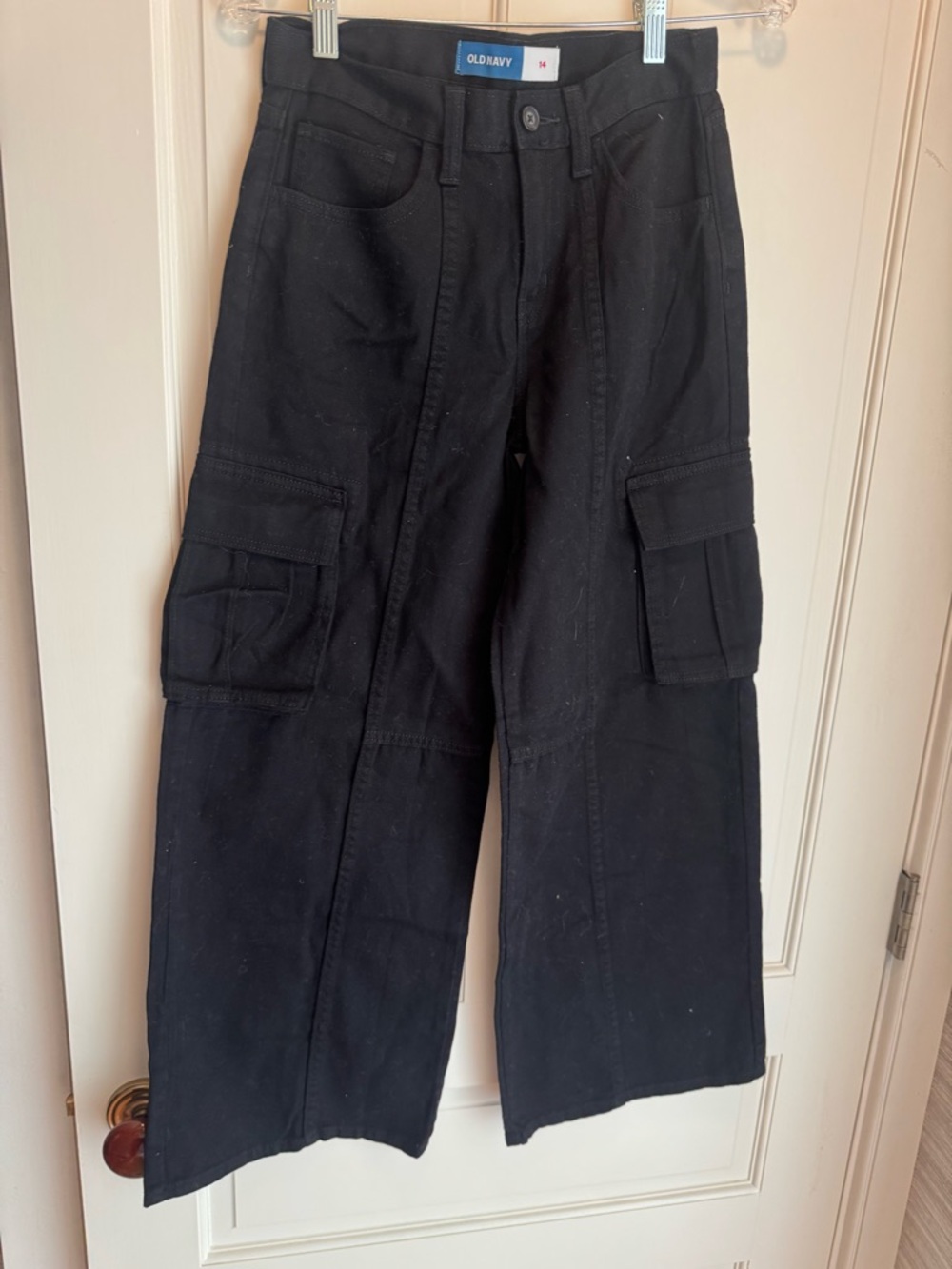 Old Navy Girls Black Cargo Pants